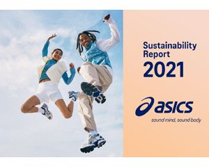 Asics sustainability report 2021.
